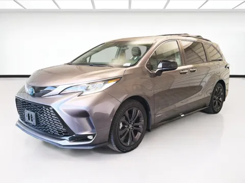 Gray 2021 Toyota Sienna XSE 7 Passenger for sale in Montclair, CA