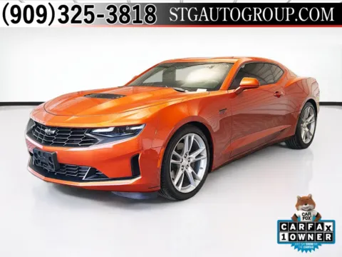 Orange 2022 Chevrolet Camaro LT1 for sale in Montclair, CA