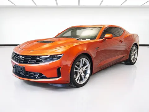 Orange 2022 Chevrolet Camaro LT1 for sale in Montclair, CA