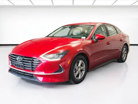Red 2021 Hyundai Sonata SE for sale in Montclair, CA