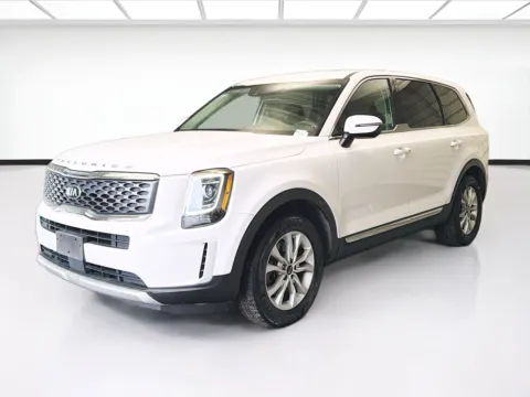 White 2021 Kia Telluride LX for sale in Montclair, CA