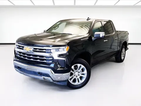Black 2023 Chevrolet Silverado 1500 LTZ for sale in Montclair, CA