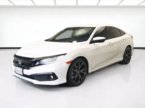 White 2020 Honda Civic Sport for sale in Montclair, CA