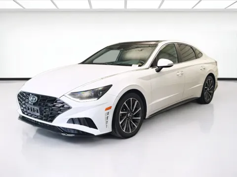 White 2020 Hyundai Sonata Limited for sale in Montclair, CA