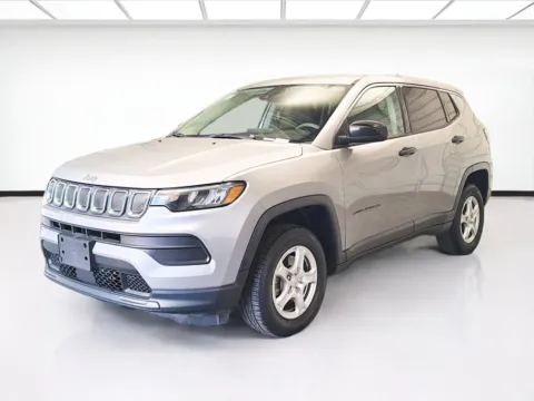 Silver 2022 Jeep Compass Sport for sale in Montclair, CA