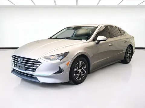 Silver 2020 Hyundai Sonata Hybrid Blue for sale in Montclair, CA