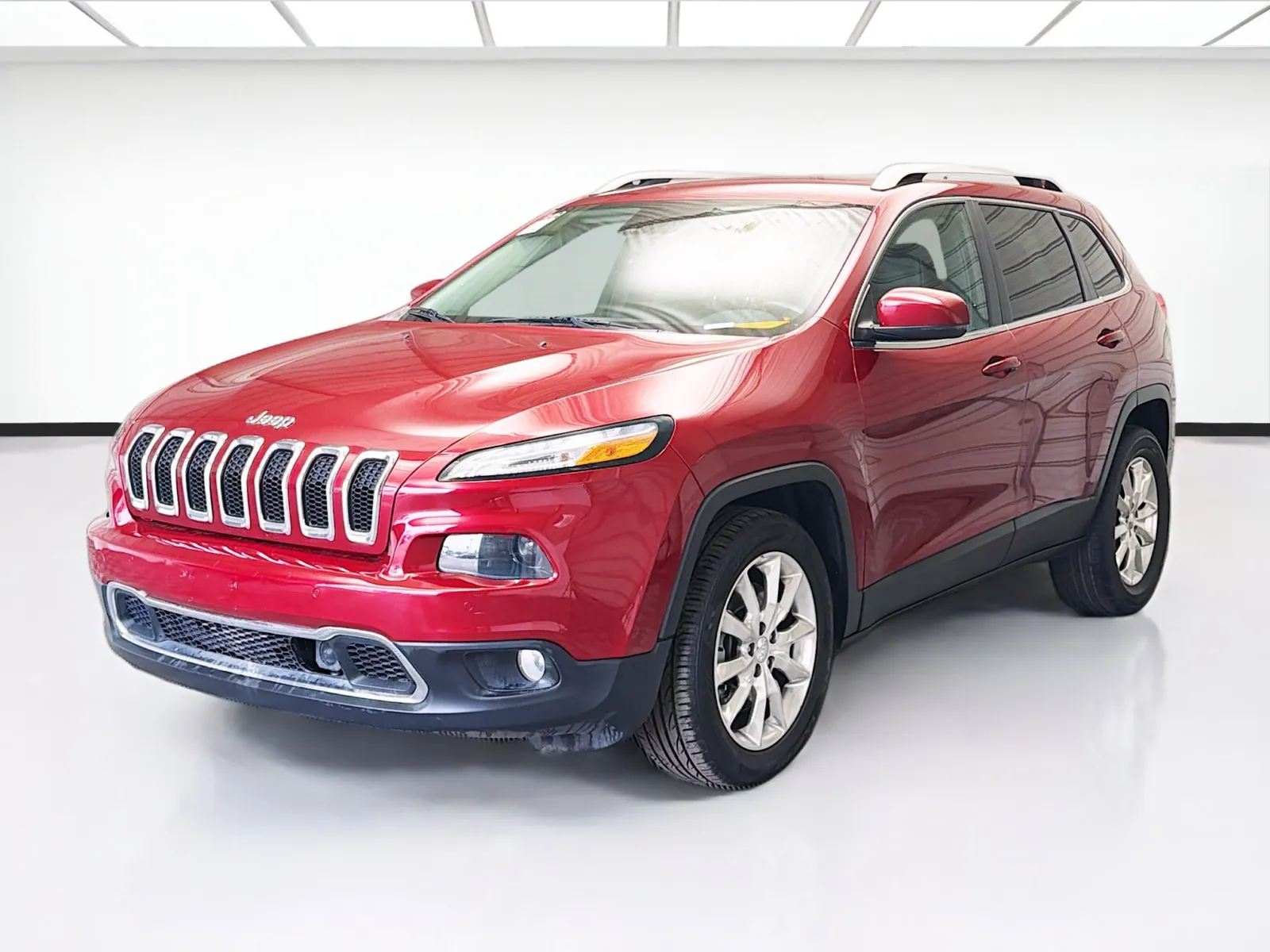 Red 2014 Jeep Cherokee Limited for sale in Montclair, CA