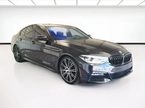 Another view of 2018 BMW 5 Series 540i w/M Sport Package (ZMP) for sale in Montclair, CA at STG Montclair