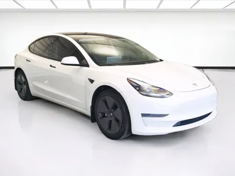 Another view of 2021 Tesla Model 3 Standard Range Plus for sale in Montclair, CA at STG Montclair