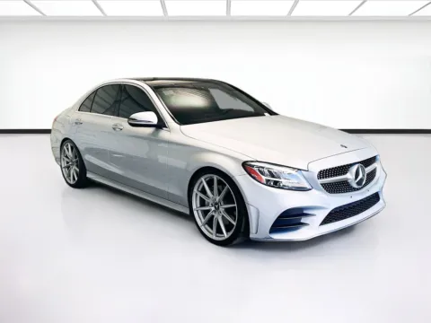 Another view of 2021 Mercedes-Benz C-Class C 300 w/AMG Line for sale in Montclair, CA at STG Montclair