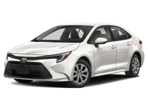 White 2023 Toyota Corolla Hybrid LE for sale in Montclair, CA