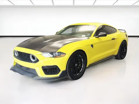Yellow 2021 Ford Mustang GT Premium for sale in Montclair, CA