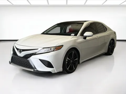White 2019 Toyota Camry XSE V6 for sale in Montclair, CA