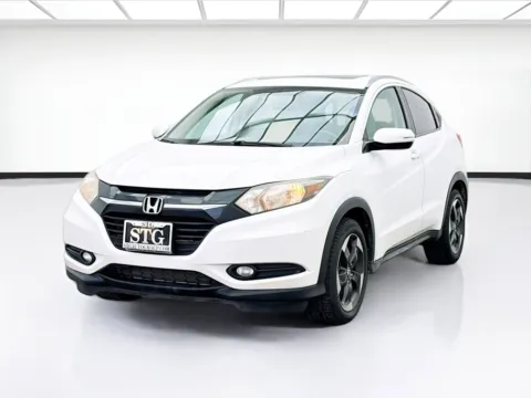White 2018 Honda HR-V EX-L w/Navigation for sale in Montclair, CA