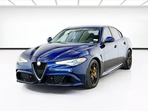 Blue 2017 Alfa Romeo Giulia Quadrifoglio for sale in Montclair, CA