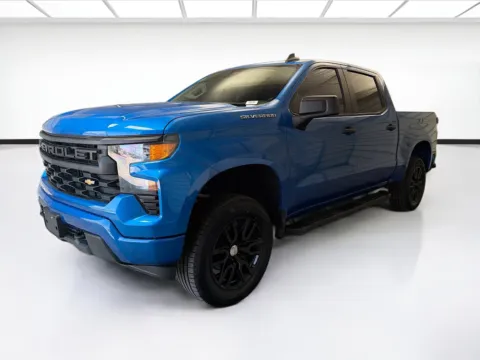 Blue 2023 Chevrolet Silverado 1500 Custom for sale in Montclair, CA