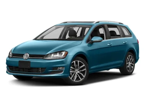 Red 2017 Volkswagen Golf SportWagen SE for sale in Montclair, CA