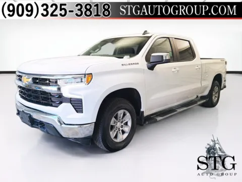 White 2024 Chevrolet Silverado 1500 LT for sale in Montclair, CA