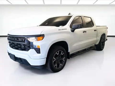 White 2025 Chevrolet Silverado 1500 Custom for sale in Montclair, CA