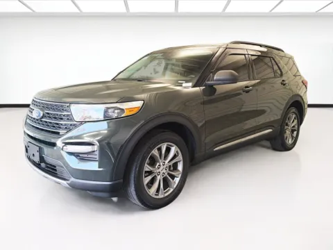 Green 2022 Ford Explorer XLT for sale in Montclair, CA