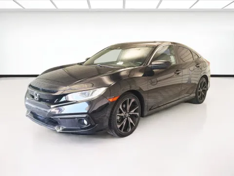 Black 2019 Honda Civic Sport for sale in Montclair, CA