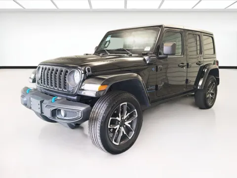 Black 2024 Jeep Wrangler Sport S 4xe for sale in Montclair, CA