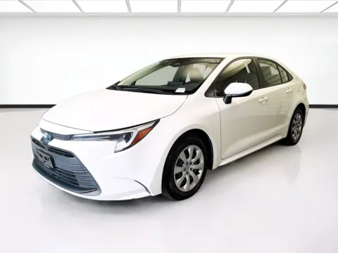 White 2023 Toyota Corolla Hybrid LE for sale in Montclair, CA