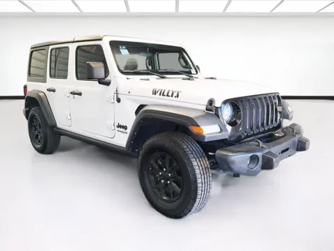 Another view of 2021 Jeep Wrangler Unlimited Willys for sale in Montclair, CA at STG Montclair