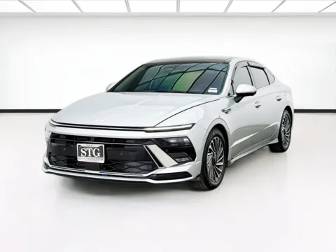 Silver 2025 Hyundai Sonata Hybrid Limited for sale in Montclair, CA