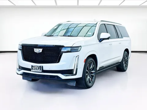 White 2021 Cadillac Escalade ESV Sport for sale in Montclair, CA