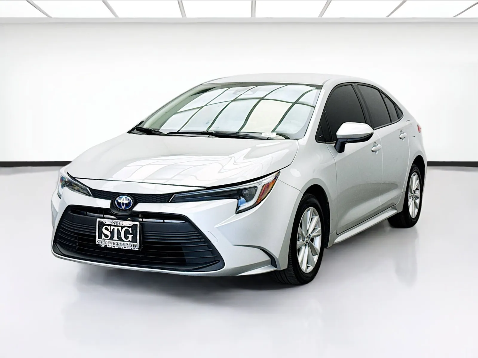 Silver 2024 Toyota Corolla Hybrid LE for sale in Montclair, CA
