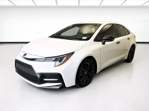 White 2022 Toyota Corolla SE Nightshade for sale in Montclair, CA