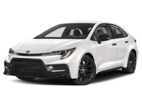White 2022 Toyota Corolla SE Nightshade for sale in Montclair, CA