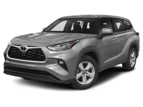 Silver 2021 Toyota Highlander L for sale in Montclair, CA