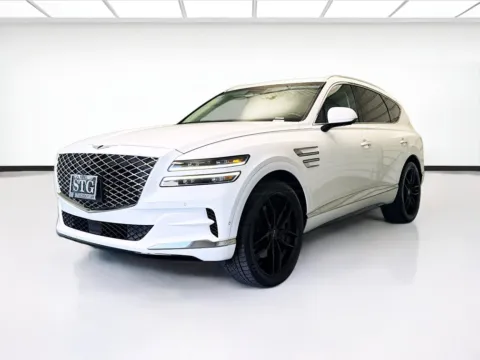 White 2021 Genesis GV80 3.5T w/Advanced Package for sale in Montclair, CA