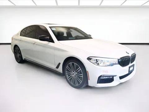 Another view of 2018 BMW 5 Series 530e iPerformance for sale in Montclair, CA at STG Montclair