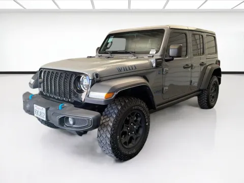 Gray 2023 Jeep Wrangler Base 4xe for sale in Montclair, CA