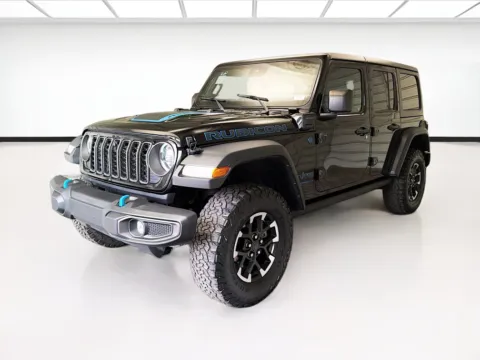 Black 2024 Jeep Wrangler Rubicon 4xe for sale in Montclair, CA