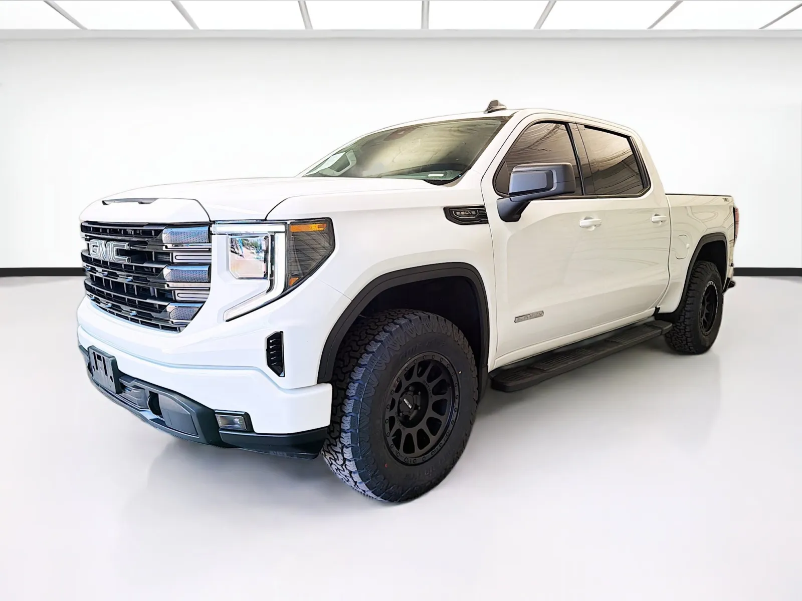 White 2025 GMC Sierra 1500 Elevation BLACK & X31 OFF ROAD PACKAGES for sale in Montclair, CA