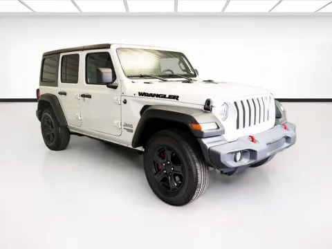 Another view of 2019 Jeep Wrangler Unlimited Sport S for sale in Montclair, CA at STG Montclair