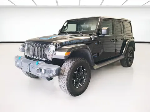 Black 2022 Jeep Wrangler Unlimited Rubicon 4xe for sale in Montclair, CA