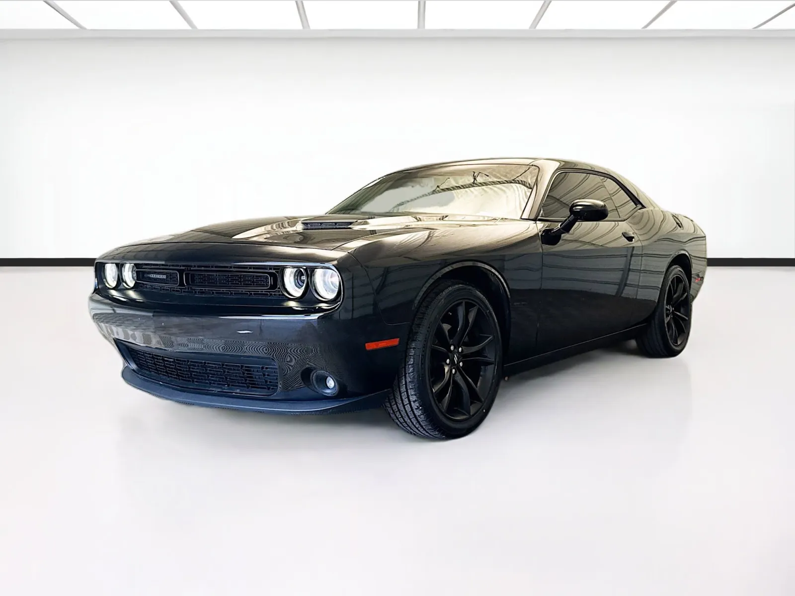 Black 2018 Dodge Challenger SXT BLACKTOP PACKAGE for sale in Montclair, CA