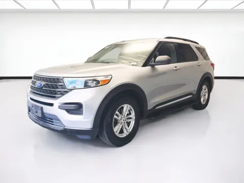 Silver 2020 Ford Explorer XLT for sale in Montclair, CA