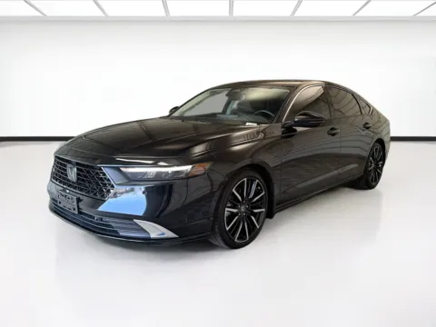 Black 2023 Honda Accord Hybrid Touring for sale in Montclair, CA