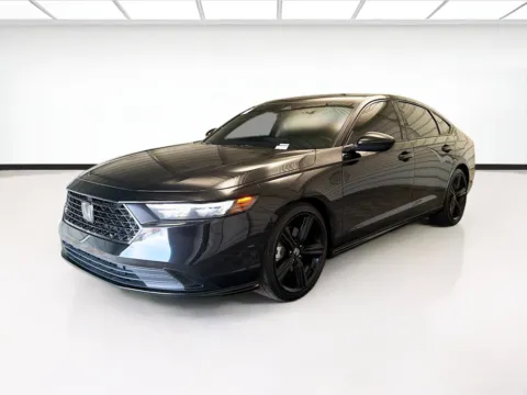 Black 2025 Honda Accord Hybrid Sport-L for sale in Montclair, CA