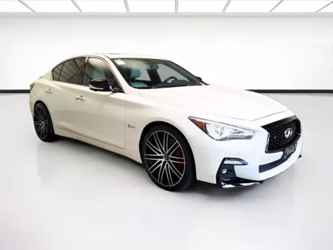 Another view of 2020 INFINITI Q50 Red Sport 400 for sale in Montclair, CA at STG Montclair
