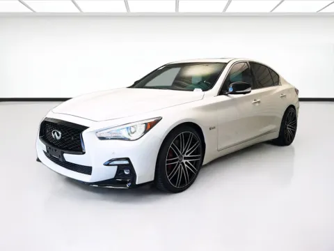White 2020 INFINITI Q50 Red Sport 400 for sale in Montclair, CA