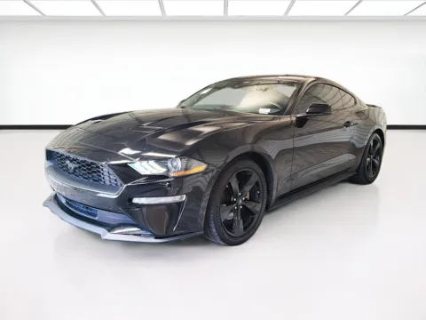 Black 2021 Ford Mustang EcoBoost Premium for sale in Montclair, CA
