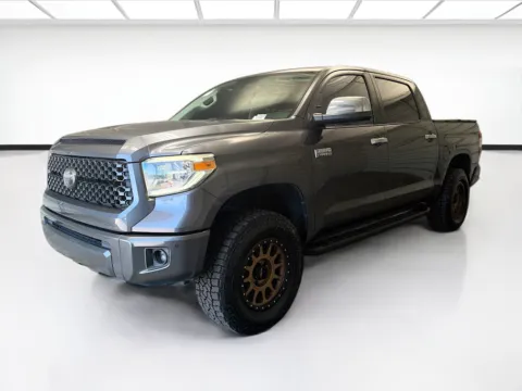 Gray 2019 Toyota Tundra Platinum 5.7L V8 for sale in Montclair, CA