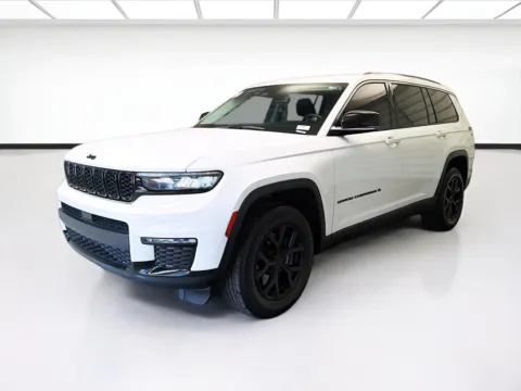 White 2023 Jeep Grand Cherokee L Limited for sale in Montclair, CA